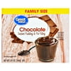 (3 pack) (3 Pack) Great value instant pudding & pie filling, family size, chocolate, 5.85 oz
