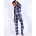 thumbnail image 3 of Real Essentials 2 Pack: Women’s Pajama Set Super-Soft Short & Long Sleeve Top With Pants (Available In Plus Size), 3 of 5