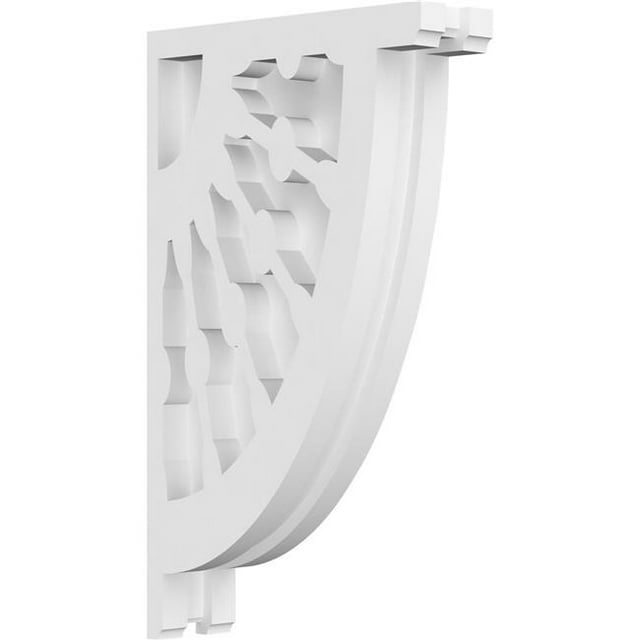 Ekena Millwork CORP01X06X11CW Corbeille de Roue de Wagon Classique - 11 x 1.87 x 6.5 Po.