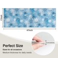 thumbnail image 5 of Light Blue Christmas Snowflake Pattern Kitchen Rug Mat,Kitchen Runner Rugs Non Skid Washable,Decorative Kitchen Floor Mats for Kitchen,Sink,Laundry,17"X47", 5 of 5
