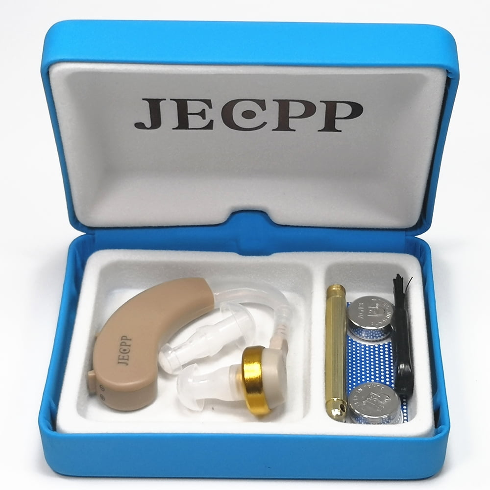 JECPP Hearing Aids Sound Amplifier Battery Powered In Ear Hearing