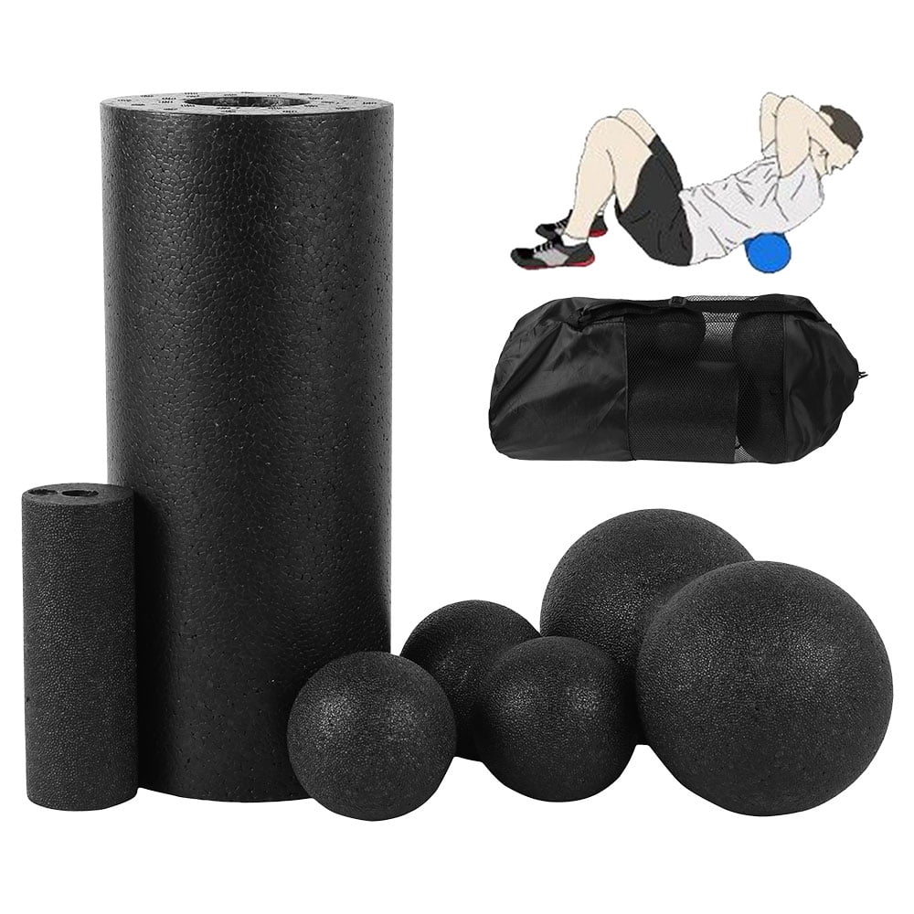 ODOMY Foam Roller Set Muscle Roller Set with Massage Stick Massage
