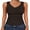 Deep Brown, variant on ANRABESS Tank Tops for Women V Neck Ribbed Knit Slim Fitted Sleeveless Basic Tee Tanks Casual Summer Clothes 2026 Black XXL
