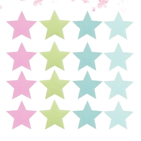 300pcs Glow in the Dark Star Wall Stickers Luminous Decals for Kids Room Bedroom Home Decoration