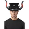 thumbnail image 2 of Smiffys  Adult Deluxe Devil Top Hat, 2 of 2