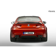 Vicrez VZ5 Carbon Fiber Rear Spoiler vz101233 for BMW 6 Series M6 F06 F12 F13