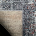 thumbnail image 4 of SAFAVIEH Monray Lyssa Geometric Polyester Area Rug, Charcoal/Ivory, 4' x 6', 4 of 7