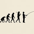 thumbnail image 3 of CafePress - The Evolution Of The Fisherman Light T Shirt - Men's Classic Graphic T-Shirt, 3 of 4