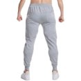 thumbnail image 4 of Pantalones largos Sunloudy para hombre, pantalones ajustados con bolsillos con cordón en la cintura elástica de retazos de colores en contraste, pantalones casuales simples Sunloudy M L XL XXL XXXL, 4 of 8