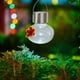 thumbnail image 1 of Lámpara colgante solar para exteriores, impermeable, LED, pequeña lámpara de araña, luz de jardín vacía, decoración, luces colgantes solares, 1 of 3