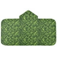 thumbnail image 2 of Toddler Hooded Beach Towel 24x50 Kids Bath Towels Soft Quick Dry for Swim Pool Boys Girls Grass, 2 of 7