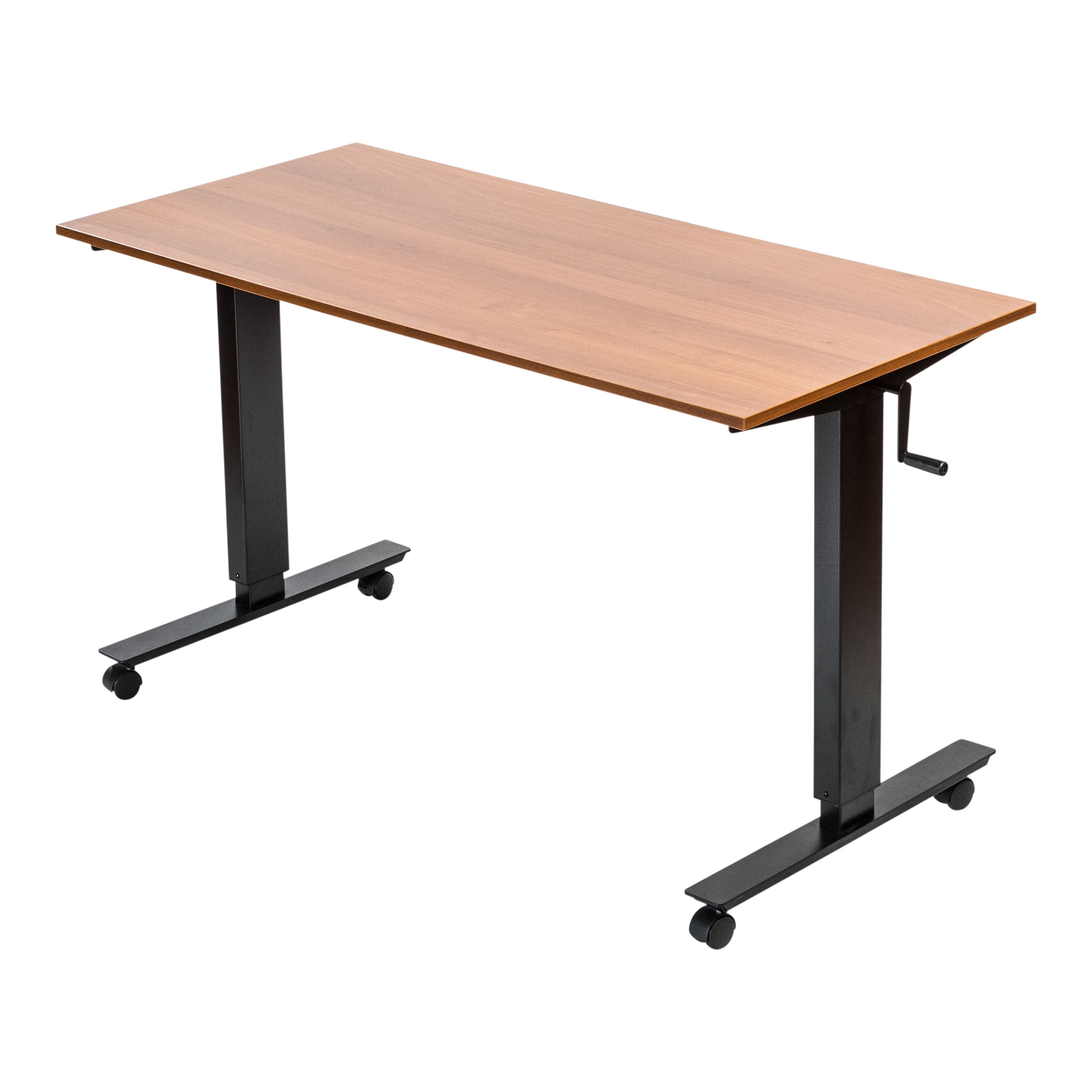Stand Up Desk Store Crank Adjustable Height Rolling Standing Desk