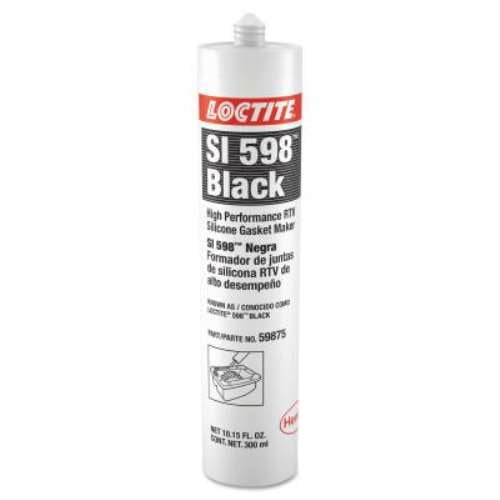 Henkel Corporation 598 Black High Performance RTV Silicone Gasket Maker