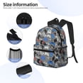 thumbnail image 5 of Lsque Video Game Classic Casual Backpack - Large Capacity Water-Resistant Backpack for School, Work, Travel, and Outdoor Activities, 5 of 8