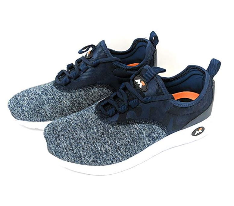 mens blue athletic shoes