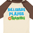 thumbnail image 4 of Inktastic Billiards player in training Boys or Girls Long Sleeve Baby Bodysuit, 4 of 5