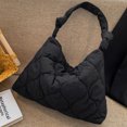 thumbnail image 3 of Bolso de hombro acolchado para mujer Bolso de mano acolchado suave Bolso bandolera ligero y versátil, 3 of 9