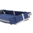 thumbnail image 4 of Xirurus Foldable Travel Tray Cover for Kids & Adults - Navy Blue, Waterproof Airplane & Train Table Organizer, Portable Lap Desk Activity Board for Toddlers, 10.63 inches / 27 cm, 4 of 9