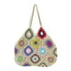 thumbnail image 4 of Bolso de hombro de las mujeres bohemias Bolsos Hollow Out Picnic Photo Props Viajes de verano Chic Casual Hecho a mano para cosméticos de sol , Hugo Bolso De Ganchillo, 4 of 9