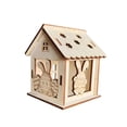 thumbnail image 2 of Kit de manualidades de casas de primavera de madera, manualidades de Pascua, manualidades creativas de madera en 3D para pintar Estilo E, 2 of 9