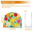 thumbnail image 3 of Grapefruits Pears Lemons Napkin Holder for Table Clear Napkin Stand Paper Holder Acrylic Organizer Dispenser Napkins for Dinner Kitchen Restaurant Room, 3 of 8