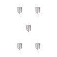 thumbnail image 1 of Naiovety Oceans Gran capacidad Baitcasting Jaula de pesca Reutilizable Metal Baiting Feeder Snap Hook Tackles Equipo al aire libre M Type2 NO2, 1 of 6
