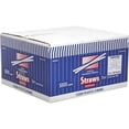 thumbnail image 1 of Comet 7-3/4" Wrapped Plastic Straws, Clear, 3000 ct, 1 of 2