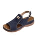 thumbnail image 1 of Sandalias de Cuña de las Mujeres Casuales de Moda Gruesa Parte Inferior de la Playa Estilo de la Boca de los Peces Sandalias de Verano de las Mujeres, 1 of 9