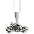 thumbnail image 2 of Motorcycle Necklace Bundled with a Motorcycle Charm Keychain, 2 of 7