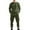 Army Green, variant on TBWNWG Classic Business Formal Men's Suits Tailored Slim Fit Wedding Occasion Jacket And Pants Set With Comfortable Stretch Fabric,Size 3XL