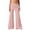 Pink, variant on Women's Coral Fold Over Yoga Pants 2026 Wide Leg Loose Fit Lounge Pant with Ruched Waist Sports Leggings Pink L