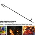 thumbnail image 5 of M Buder Heavy Duty Steel Fire Poker 17.32 inches / 44 cm Long Fire Pit Stick Tool for Indoor Fireplace and Outdoor Campfire Bonfire, 5 of 9