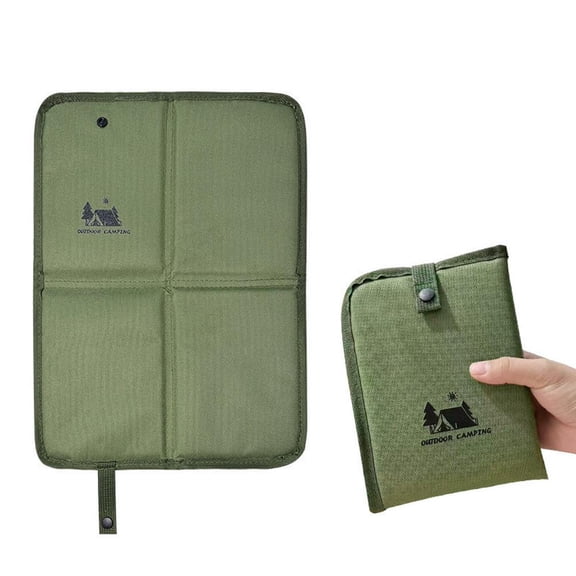 Portable Folding Seat Cushion, 90g Compact Foam Pad with Breathable Mesh for Outdoor Travel Hiking Stadium Bleachers Camping