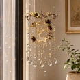 thumbnail image 7 of Christmas Outdoor Wind Chimes Acrylic Hanging Decor, 2D Flat Windchime with Reindeer for Front Door, Christmas in July Christmas Garden Decor, 7 of 7