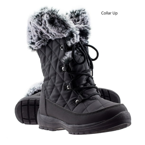 memory foam snow boots