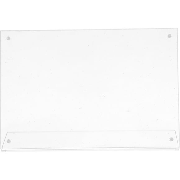 Tabletop Acrylic Sign Clear Price Sign Holder Poster Menu Sign Holder Price Sign Display Stand