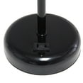 thumbnail image 2 of LimeLights Black Stick Lamp with Charging Outlet and Fabric Shade 2 Pack Set, 2 of 9