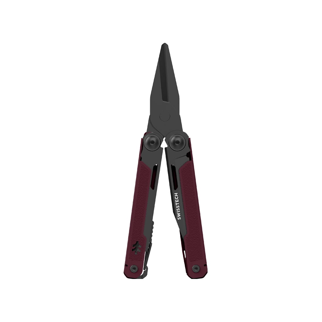 Swiss Tech 10 in 1 Multitool with Spring Action Shears AUS 8 Steel