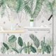 thumbnail image 3 of Gwong Decoración hogareña 2 hojas / set tropical planta hoja bonsai autoadhesivo mural etiqueta de la pared sala de estar calcomanía Gwong 21050359, 3 of 7