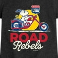 thumbnail image 3 of Peanuts - Snoopy Road Rebels - Toddler And Youth Girls Short Sleeve Graphic T-Shirt, 3 of 6