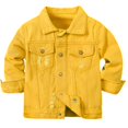 thumbnail image 1 of Chaqueta vaquera Cromoncent Casual Snap Down para niños y niñas, 1 of 7