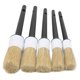 thumbnail image 2 of 5pcs Auto Detailing Brush Set for Cleaning Car Interior Exterior Engine Exhaust Leather SeatWhite Grey, 2 of 5