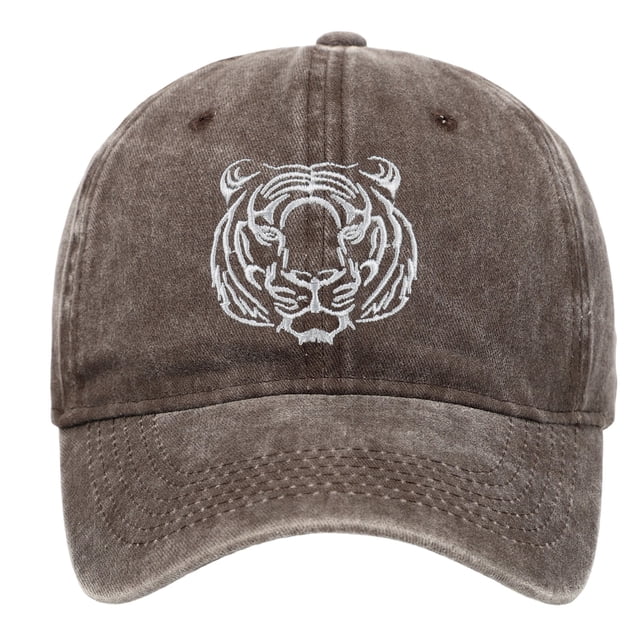 Distressed Washed Baseball Cap with Embroidery for Outdoor Casual Wear Unisex Sun Visor Cap - Versatile Everyday Accessory for Men Women