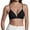 Black, variant on Women's Push Up Bra - Slim Shoulder Straps Back Front Buttoned Underwear, Thin Small Chest Close Fitting no Steel Rings French Triangular Cup Seamless Bra,Strap Bras for Women,Color: Black Size: S