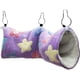 thumbnail image 1 of Túnel colgante para animales pequeños, juguetes para hámster suspendidos, hamaca columpio, accesorios de cama para hurón chinchilla, ardilla, conejillo de indias, rata, jugando a dormir, 1 of 3