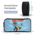 thumbnail image 2 of Tom And Jerry Big Capacity Pencil Case, Large Capacity Aesthetic Pencil Pouch Stationery Organizer Pen Case with Zipper, Pencil Case for Office Supplies, 2 of 8