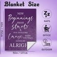 thumbnail image 6 of New Beginnings Gifts for Women, Farewell Goodbye Gifts for Coworkers Friends, Divorce Gifts for Women, Coworker Leaving Gifts for Women, New Job Gift for Women, Going Away Breakup Gift Blanket 50"X60", 6 of 6