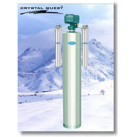 CRYSTAL QUESTA Turbidity Whole House Stainless Steel Water Filter System 1.5 Cu. Ft.