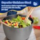 thumbnail image 3 of Colador de ensalada grande BLESIY compacto almacenamiento bloqueable 5L centrifugador de ensalada, 3 of 6