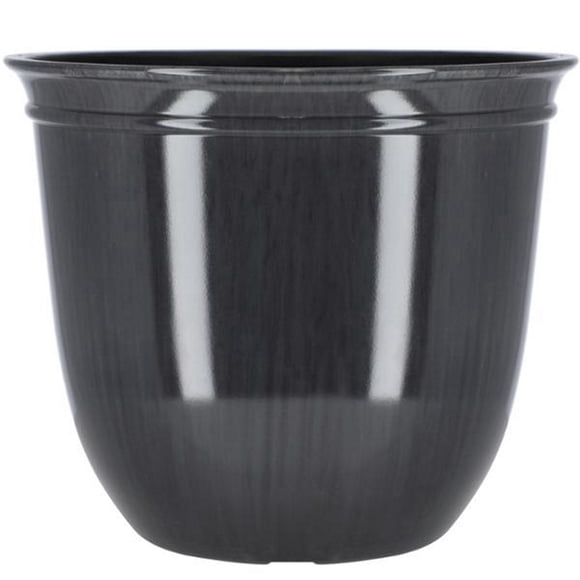 maceta de resina connor color charcoal 15